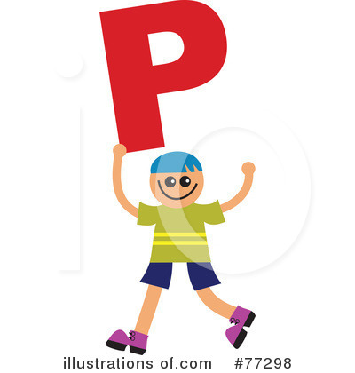 Royalty-Free (RF) Alphabet Kids Clipart Illustration by Prawny - Stock Sample #77298
