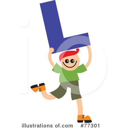 Royalty-Free (RF) Alphabet Kids Clipart Illustration by Prawny - Stock Sample #77301