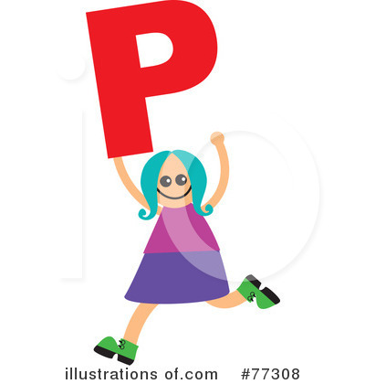 Royalty-Free (RF) Alphabet Kids Clipart Illustration by Prawny - Stock Sample #77308