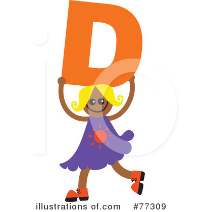 Royalty-Free (RF) Alphabet Kids Clipart Illustration by Prawny - Stock Sample #77309
