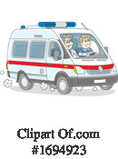 Ambulance Clipart #1694923 by Alex Bannykh