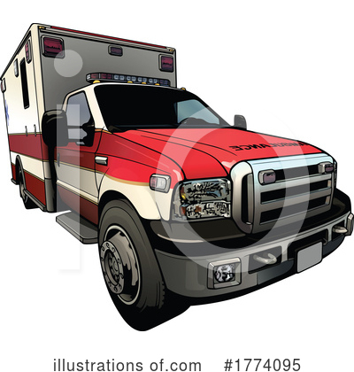 Royalty-Free (RF) Ambulance Clipart Illustration by dero - Stock Sample #1774095