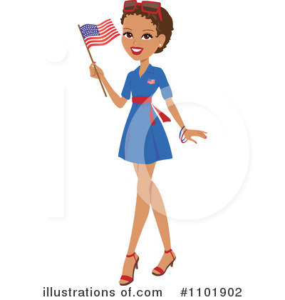 Royalty-Free (RF) American Clipart Illustration by Monica - Stock Sample #1101902