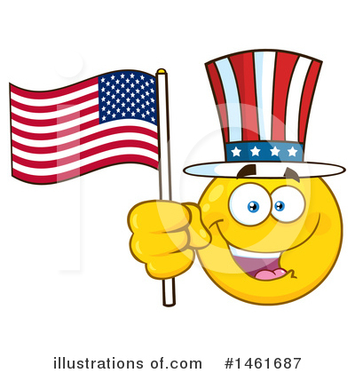 Royalty-Free (RF) American Clipart Illustration by Hit Toon - Stock Sample #1461687