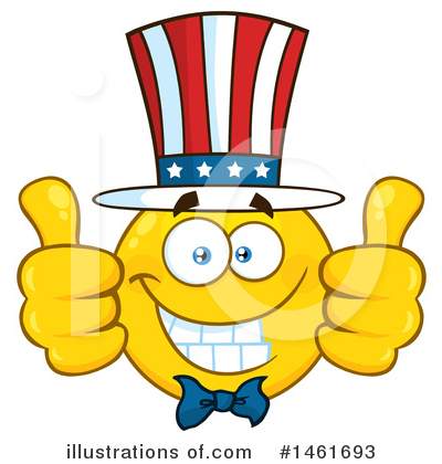 Smiley Clipart #1461693 by Hit Toon