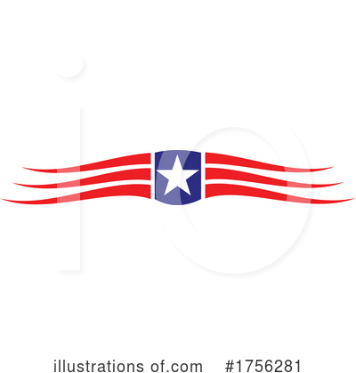 American Flag Clipart #1756281 by Vector Tradition SM