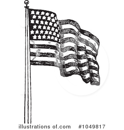 American Flag Clipart #1049817 by BestVector