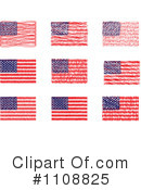 American Flag Clipart #1108825 by Andrei Marincas