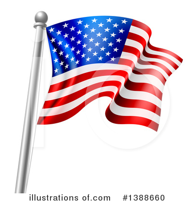 Flag Clipart #1388660 by AtStockIllustration