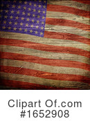 American Flag Clipart #1652908 by KJ Pargeter