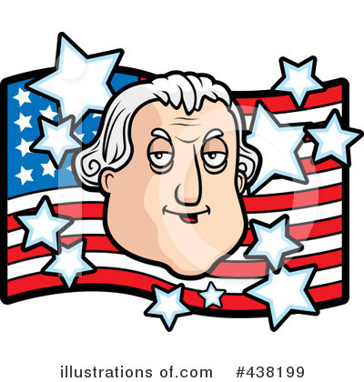 Royalty-Free (RF) American Flag Clipart Illustration by Cory Thoman - Stock Sample #438199