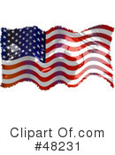 American Flag Clipart #48231 by Prawny