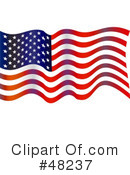American Flag Clipart #48237 by Prawny