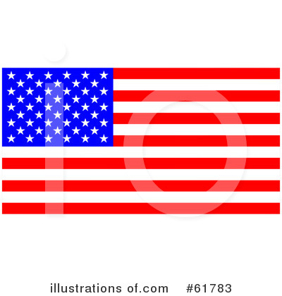 American Flag Clipart #61783 by ShazamImages