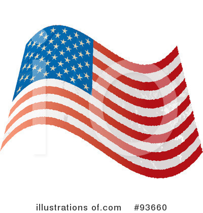 American Flag Clipart #93660 by michaeltravers
