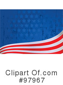 American Flag Clipart #97967 by Pushkin