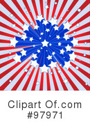 American Flag Clipart #97971 by Pushkin