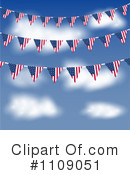 American Flags Clipart #1109051 by KJ Pargeter