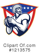 American Football Clipart #1213575 by patrimonio