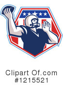American Football Clipart #1215521 by patrimonio
