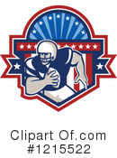 American Football Clipart #1215522 by patrimonio