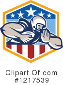 American Football Clipart #1217539 by patrimonio