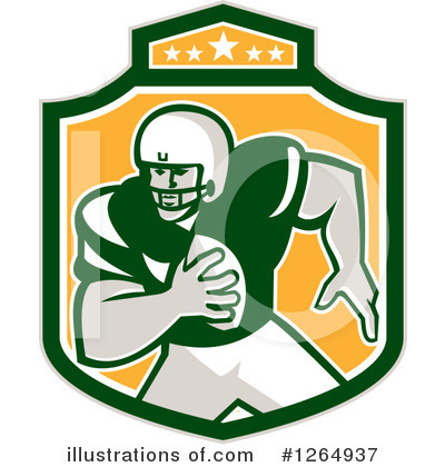 American Football Clipart #1264937 by patrimonio