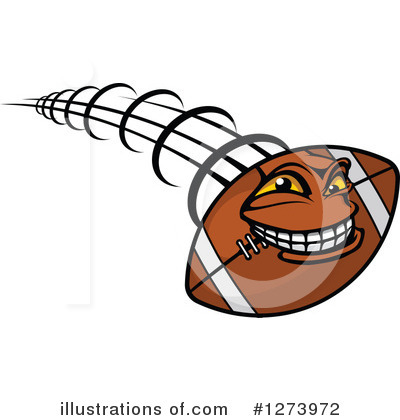 Footballs Clipart #1273972 by Vector Tradition SM
