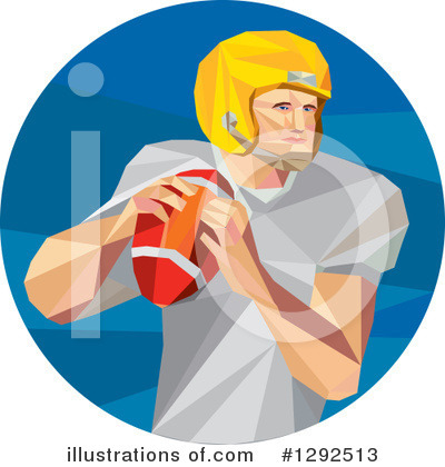 American Football Clipart #1292513 by patrimonio
