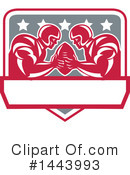 American Football Clipart #1443993 by patrimonio