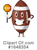 American Football Clipart #1648354 by Morphart Creations