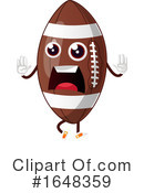 American Football Clipart #1648359 by Morphart Creations