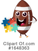 American Football Clipart #1648363 by Morphart Creations