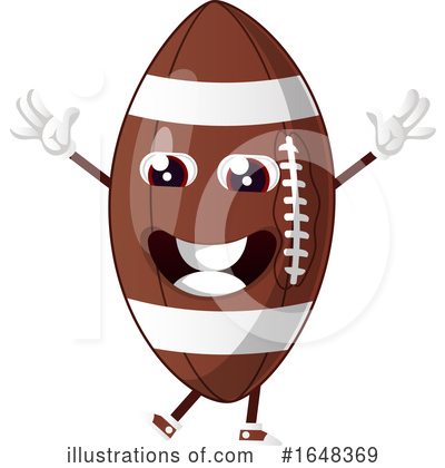 American Football Clipart #1648369 by Morphart Creations