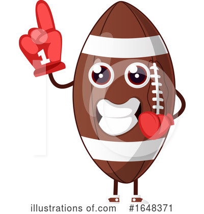 American Football Clipart #1648371 by Morphart Creations