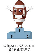 American Football Clipart #1648387 by Morphart Creations