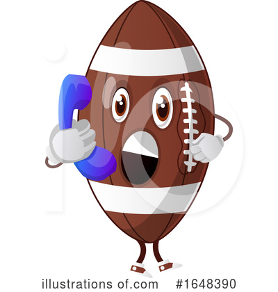 American Football Clipart #1648390 by Morphart Creations
