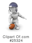 American Football Clipart #25324 by KJ Pargeter