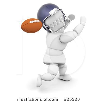 American Football Clipart #25326 by KJ Pargeter