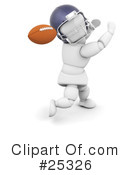 American Football Clipart #25326 by KJ Pargeter