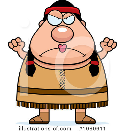 Royalty-Free (RF) American Indian Clipart Illustration by Cory Thoman - Stock Sample #1080611