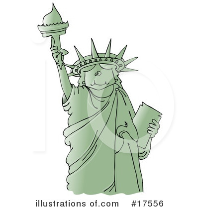 Lady Liberty Clipart #17556 by djart