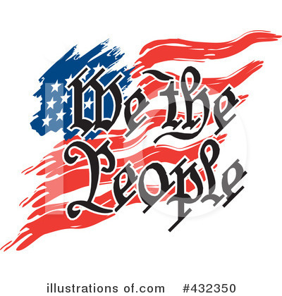 American Flag Clipart #432350 by Johnny Sajem