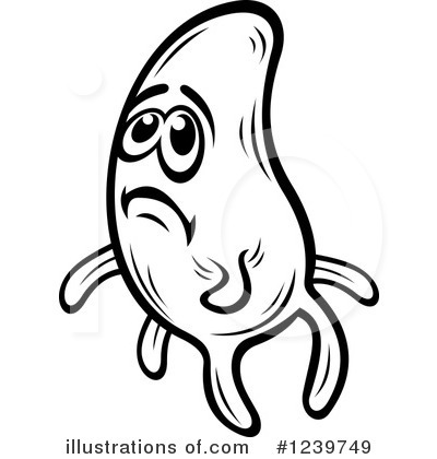 Royalty-Free (RF) Amoeba Clipart Illustration by Vector Tradition SM - Stock Sample #1239749