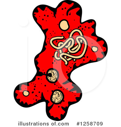 Royalty-Free (RF) Amoeba Clipart Illustration by Vector Tradition SM - Stock Sample #1258709