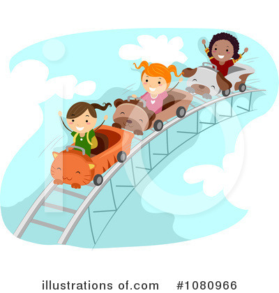 Royalty-Free (RF) Amusement Park Clipart Illustration by BNP Design Studio - Stock Sample #1080966
