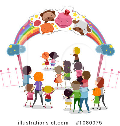 Royalty-Free (RF) Amusement Park Clipart Illustration by BNP Design Studio - Stock Sample #1080975