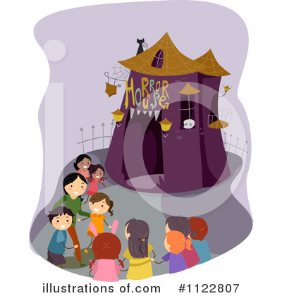 Royalty-Free (RF) Amusement Park Clipart Illustration by BNP Design Studio - Stock Sample #1122807