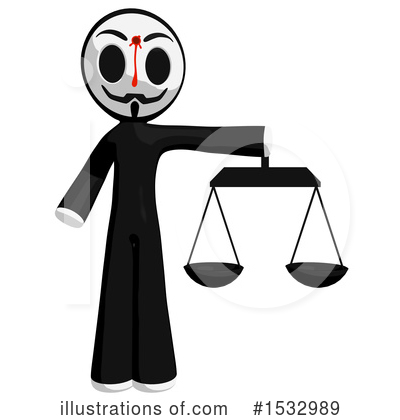 Royalty-Free (RF) Anarchist Clipart Illustration by Leo Blanchette - Stock Sample #1532989