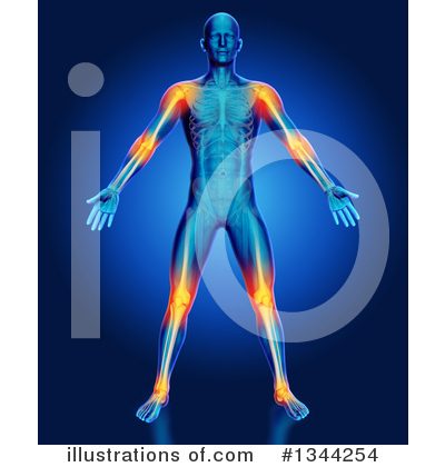 Royalty-Free (RF) Anatomy Clipart Illustration by KJ Pargeter - Stock Sample #1344254